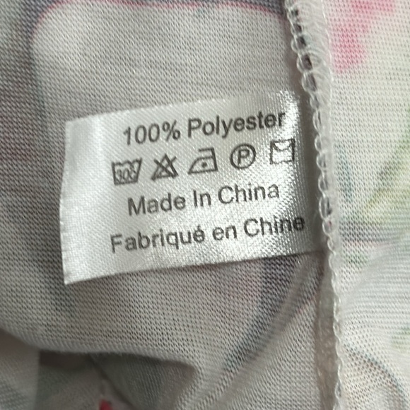 Show Me Your Mumu Brie Robe Garden of Blooms Pink One Size Wrap Robe EUC - Picture 4 of 10